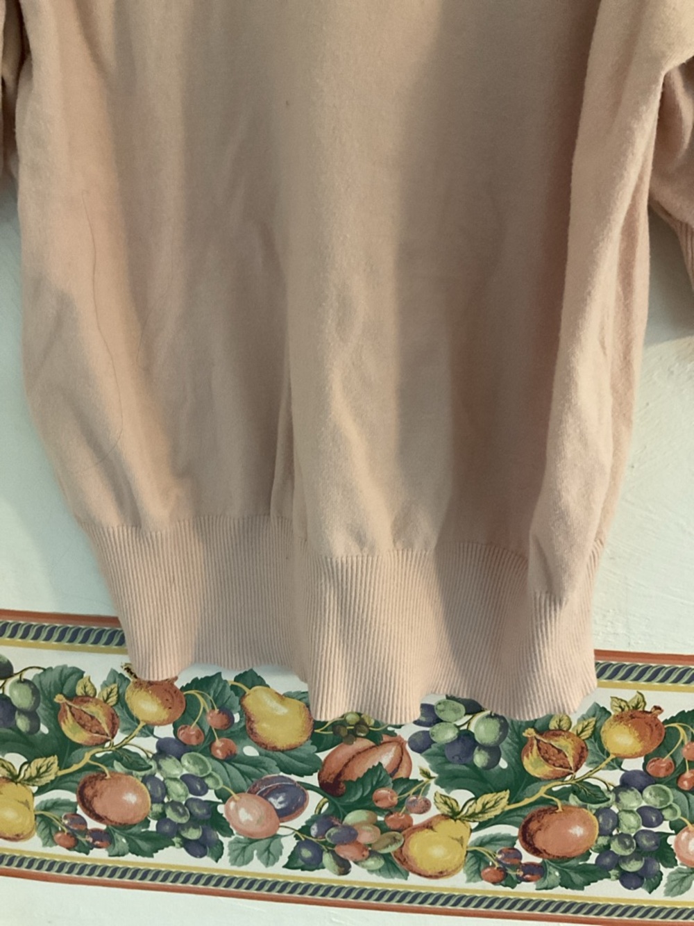 Steve Madden Puff Sleeve Knit Top, Size 2X, Blush Pink - Picture 4 of 8